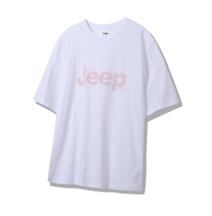 JEEP  |Unisex U-Neck Logo T-Shirts