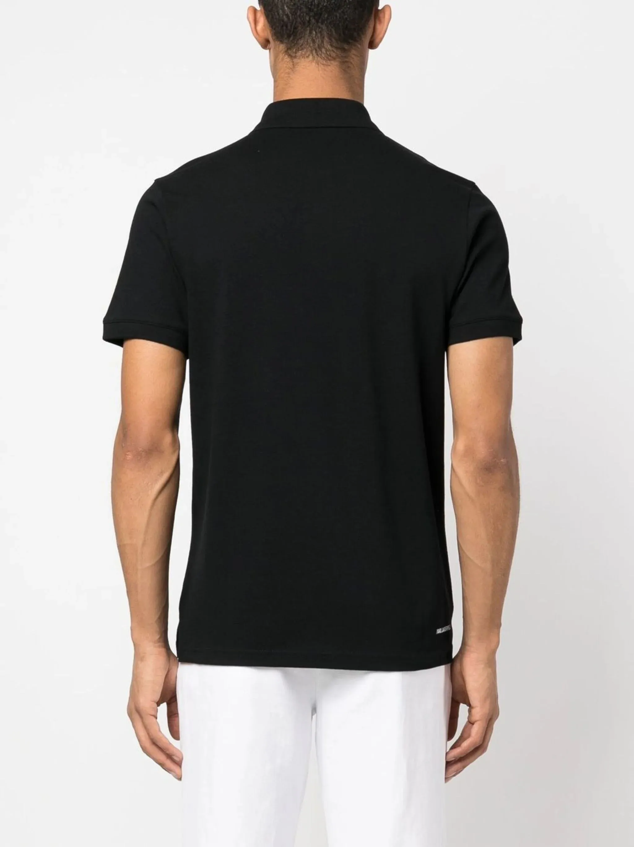 Karl Lagerfeld 230M1705 Organic Cotton Pique Black