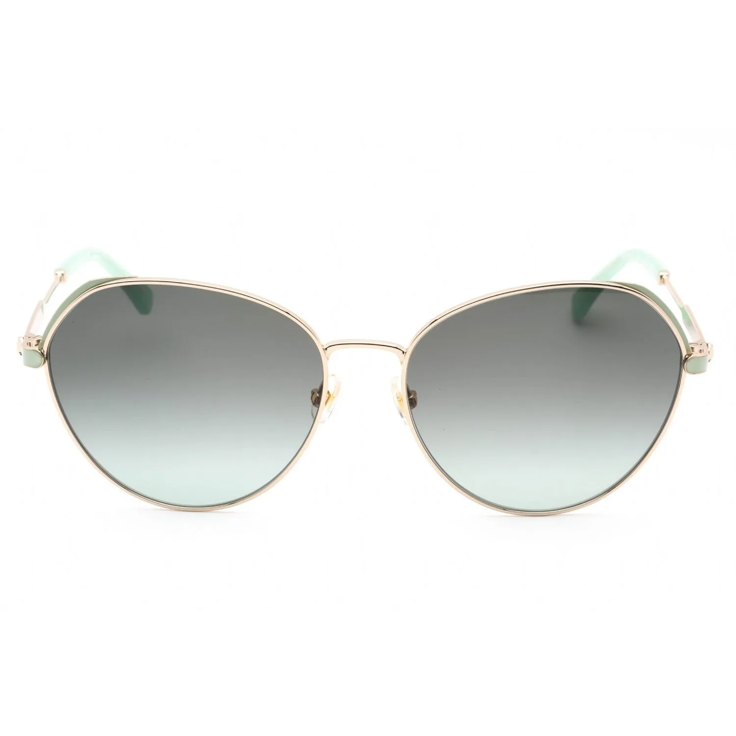 Kate Spade OCTAVIA/G/S Sunglasses Gold Green / GREY SH GREEN Women's