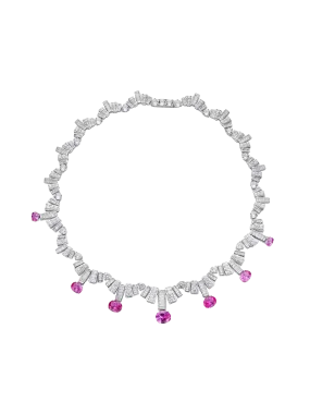 Keira Necklace (Pink)