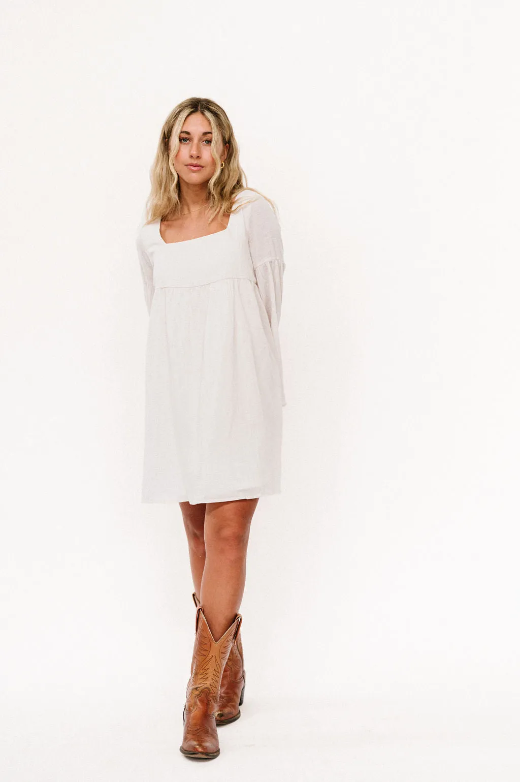 Keisha Dress in Cream