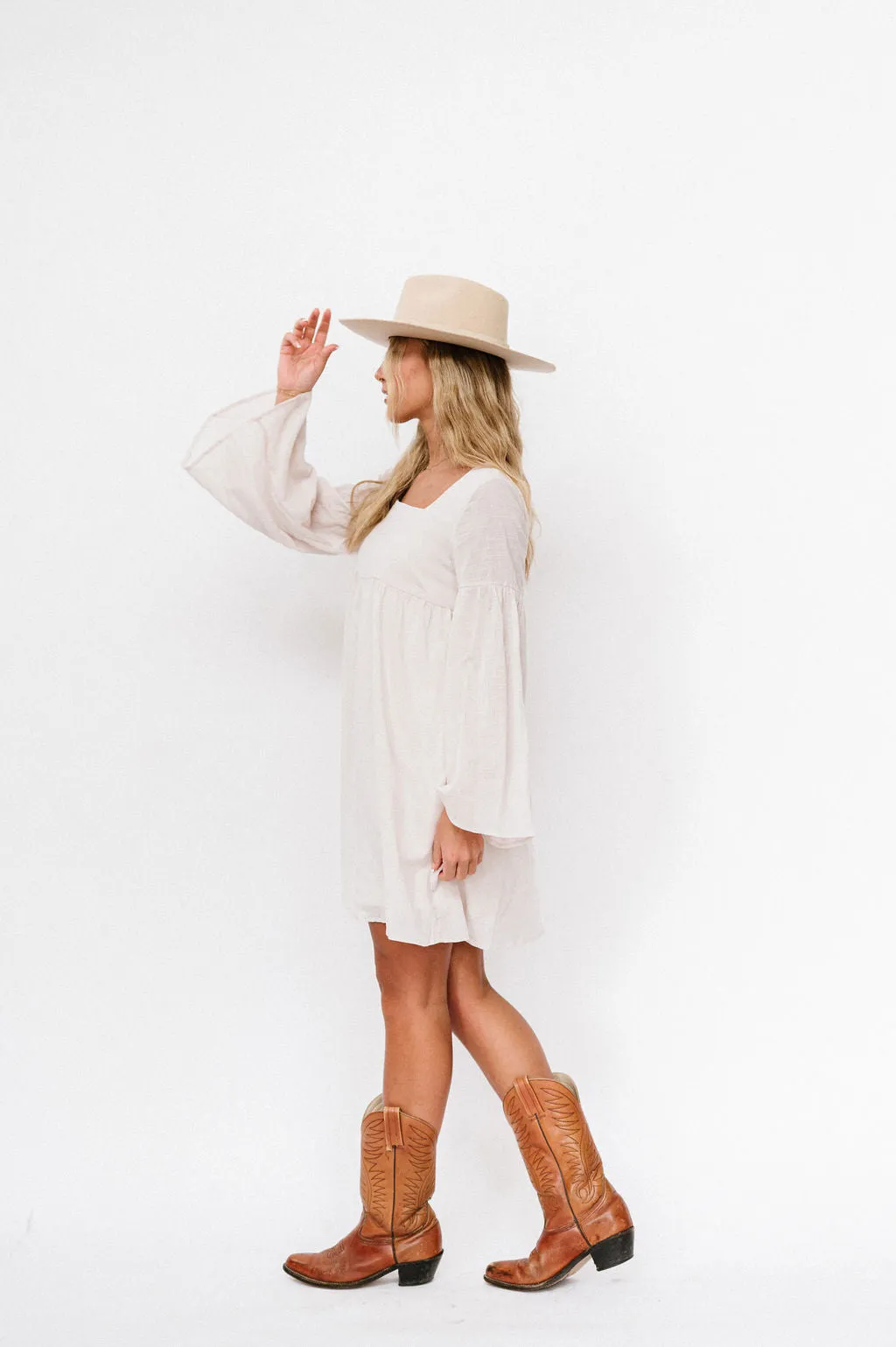 Keisha Dress in Cream