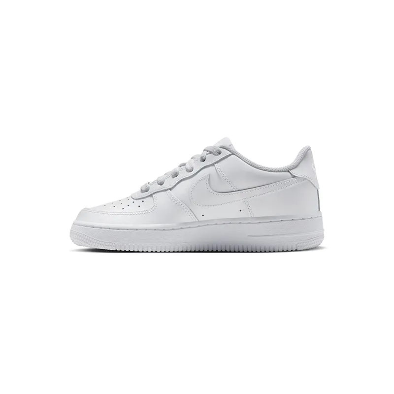 Kid's Grade School Air Force 1 White/White/White