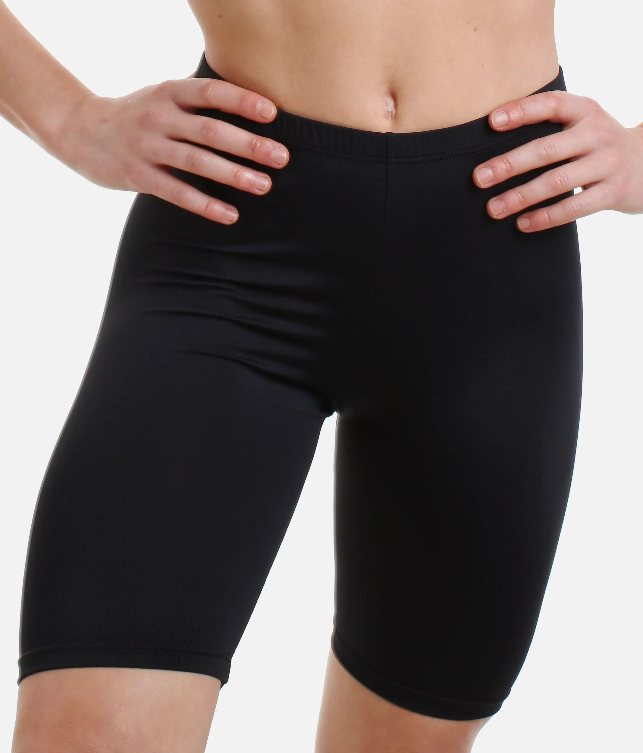 Knee Long Bike Dance Shorts - Maxine