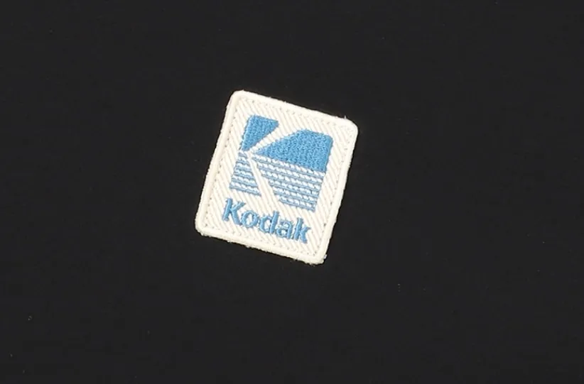 KODAK  |Unisex Nylon Street Style U-Neck Plain Short Sleeves Logo