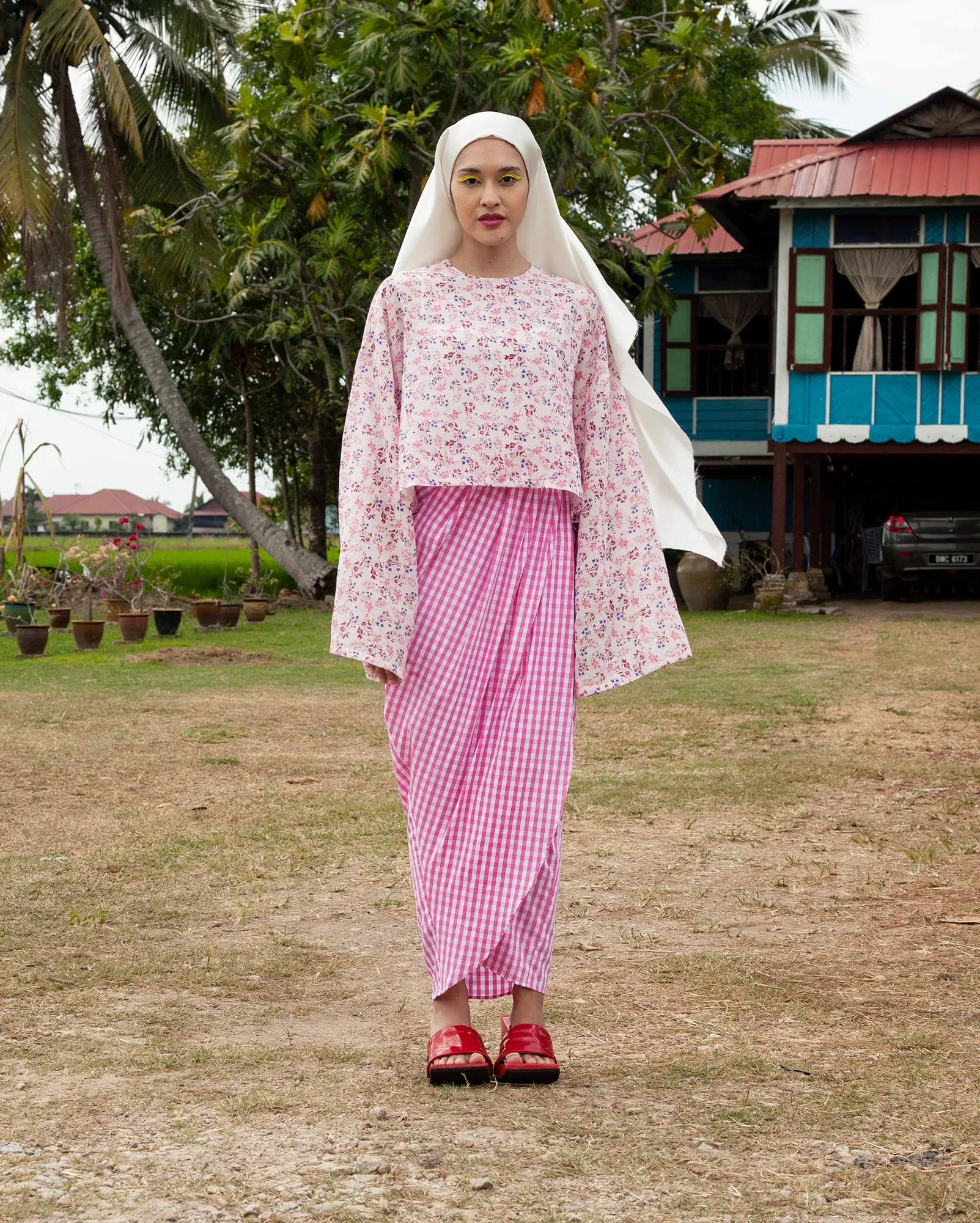 Kurung Dinda (Pink)