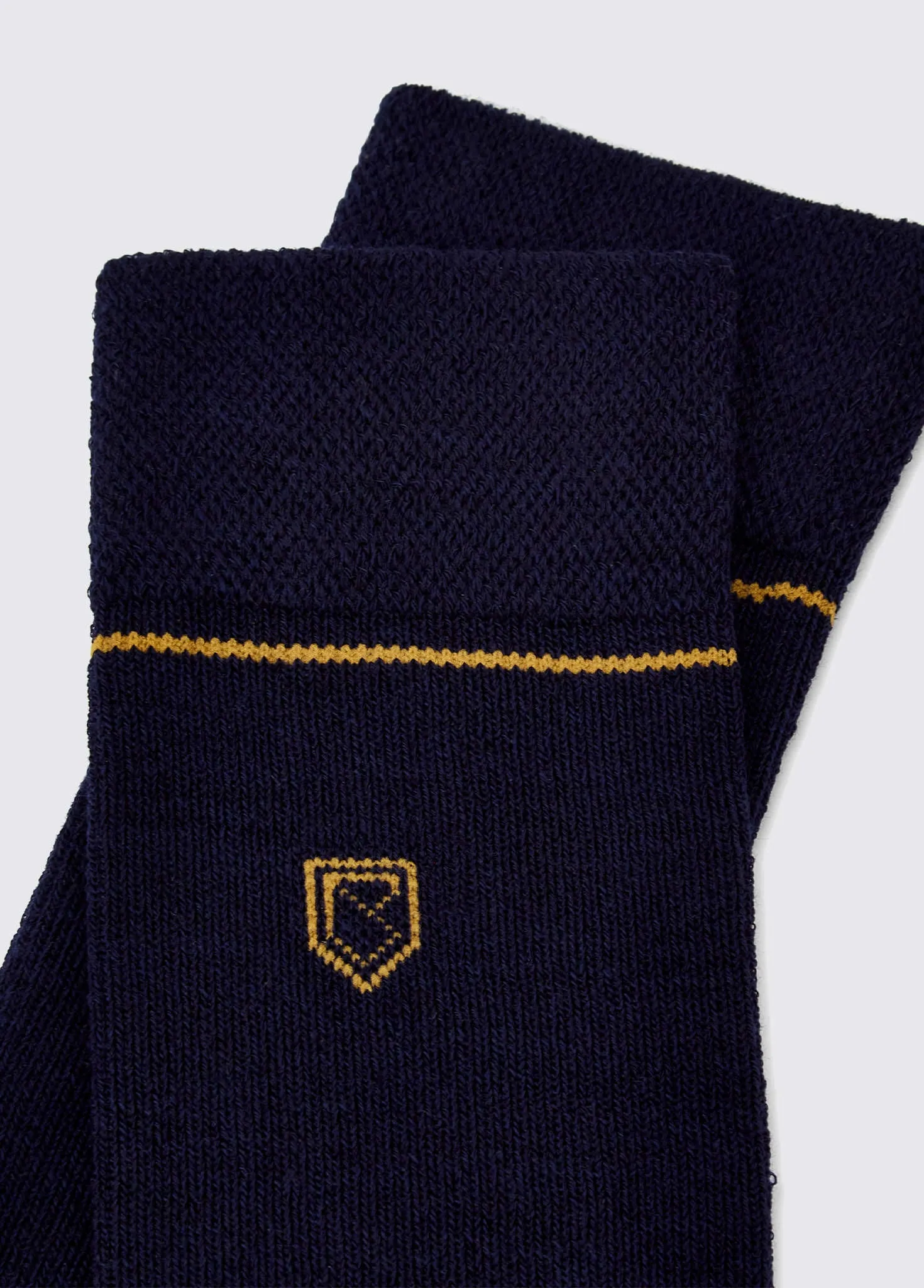 Lambeg Mens Long PrimaLoft Sock - Navy