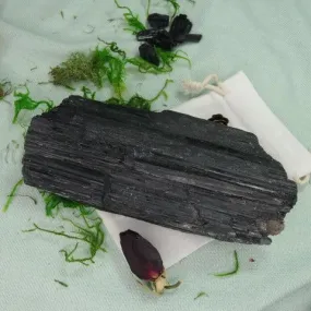 Large Black Tourmaline Specimen ~ Dispels Negative Energy