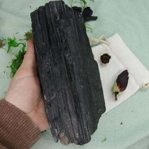 Large Black Tourmaline Specimen ~ Dispels Negative Energy