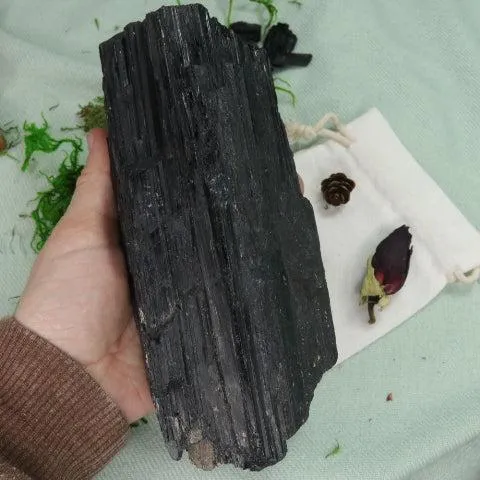 Large Black Tourmaline Specimen ~ Dispels Negative Energy