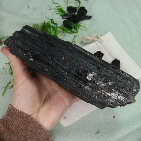 Large Black Tourmaline Specimen ~ Dispels Negative Energy