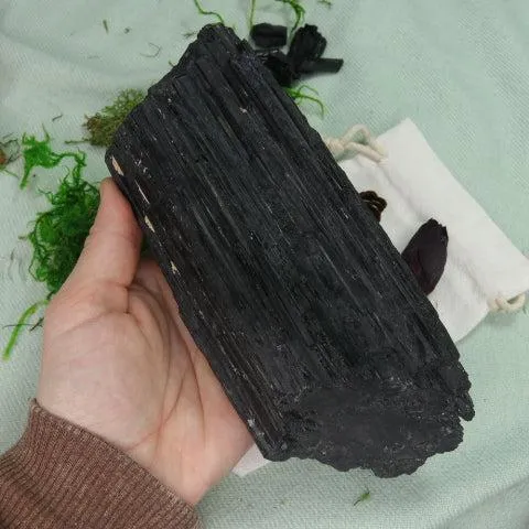 Large Black Tourmaline Specimen ~ Dispels Negative Energy