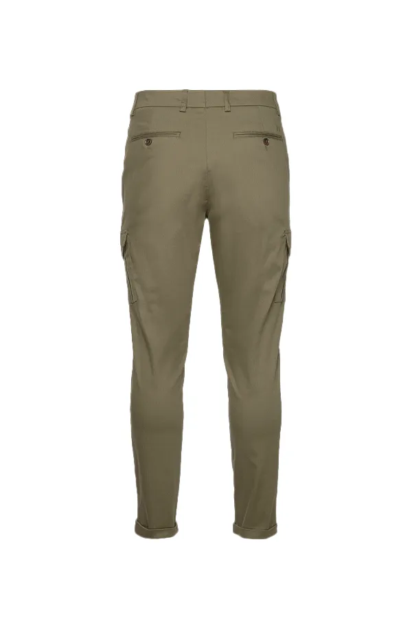 Les Deux Como Cargo Suit Pants Olive