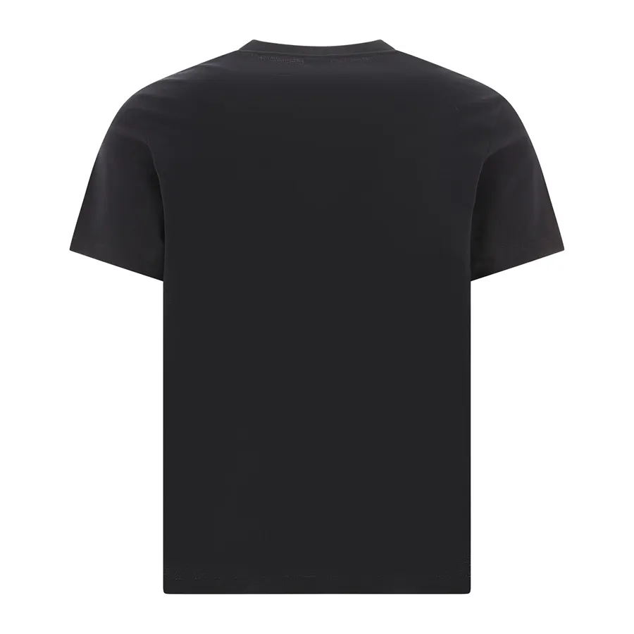 LOEWE  |Crew Neck Plain Cotton Short Sleeves Logo Luxury