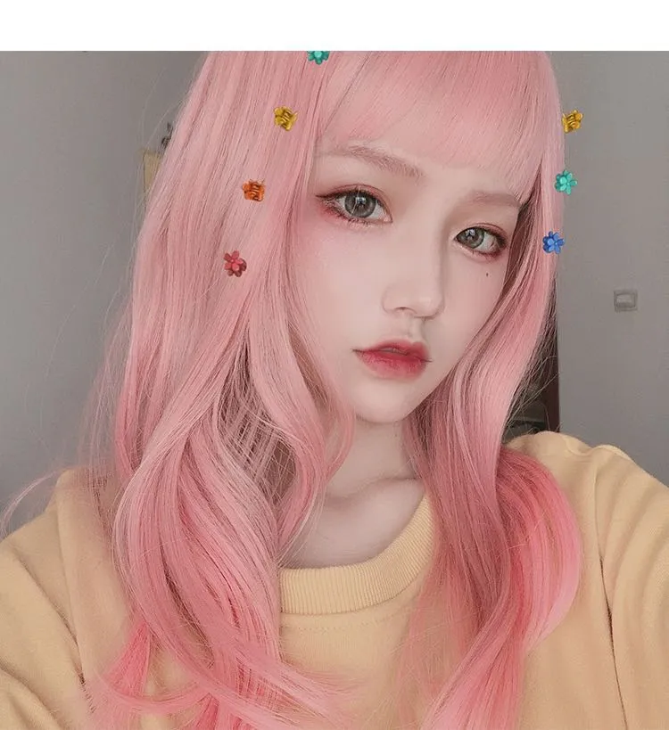 LOLITA GRADUAL PINK STRAIGHT WIG BY31006