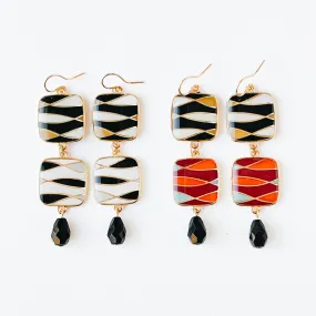 Long Statement Retro Earrings - WS