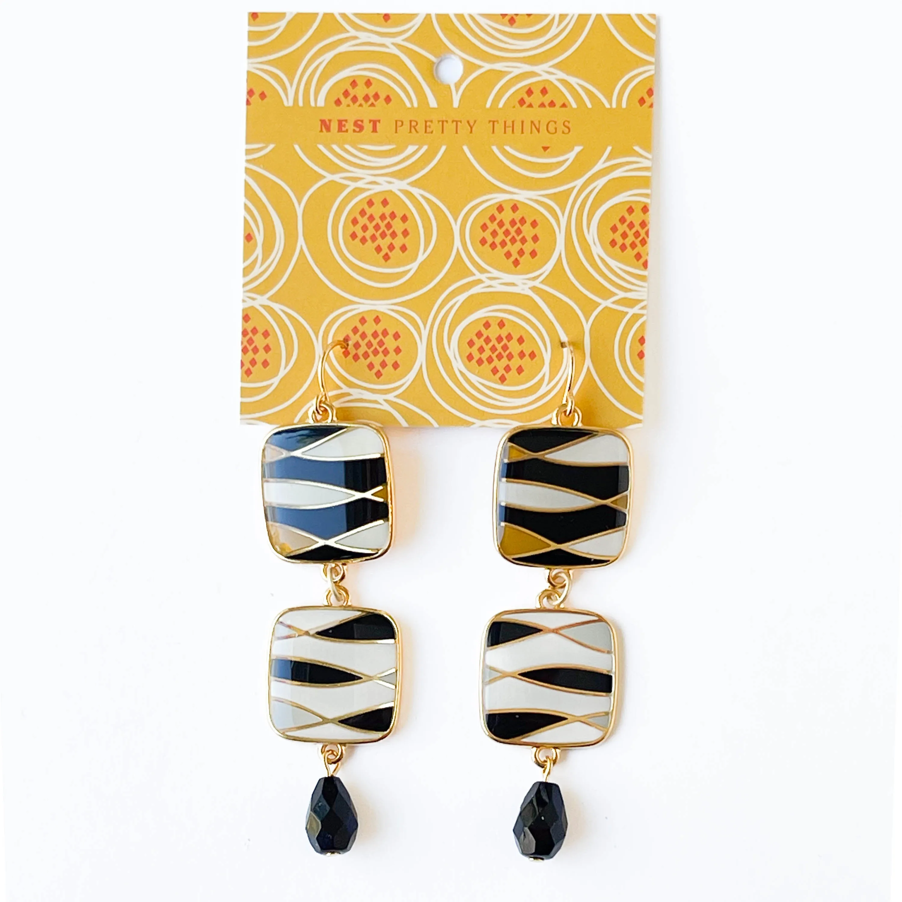 Long Statement Retro Earrings - WS