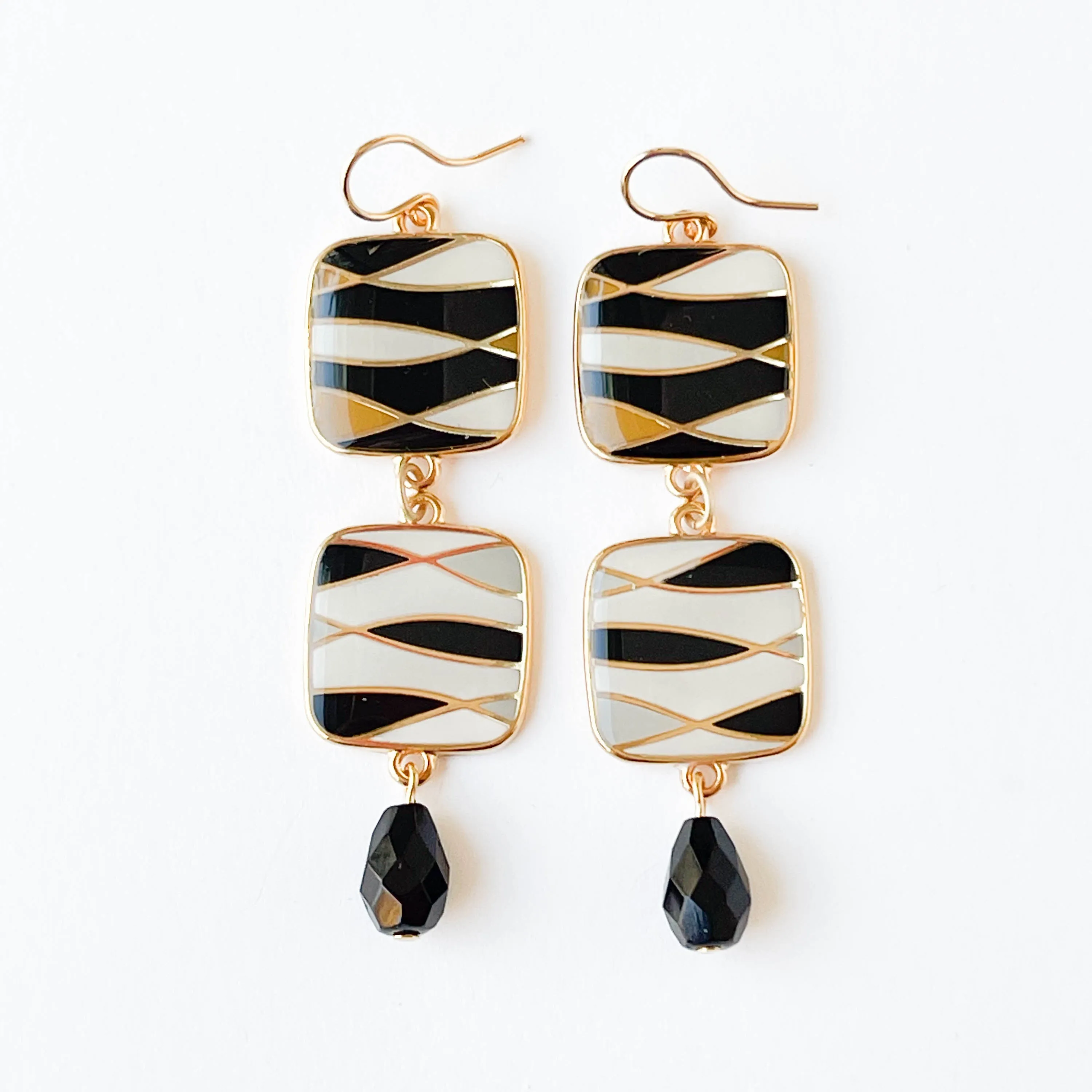 Long Statement Retro Earrings - WS