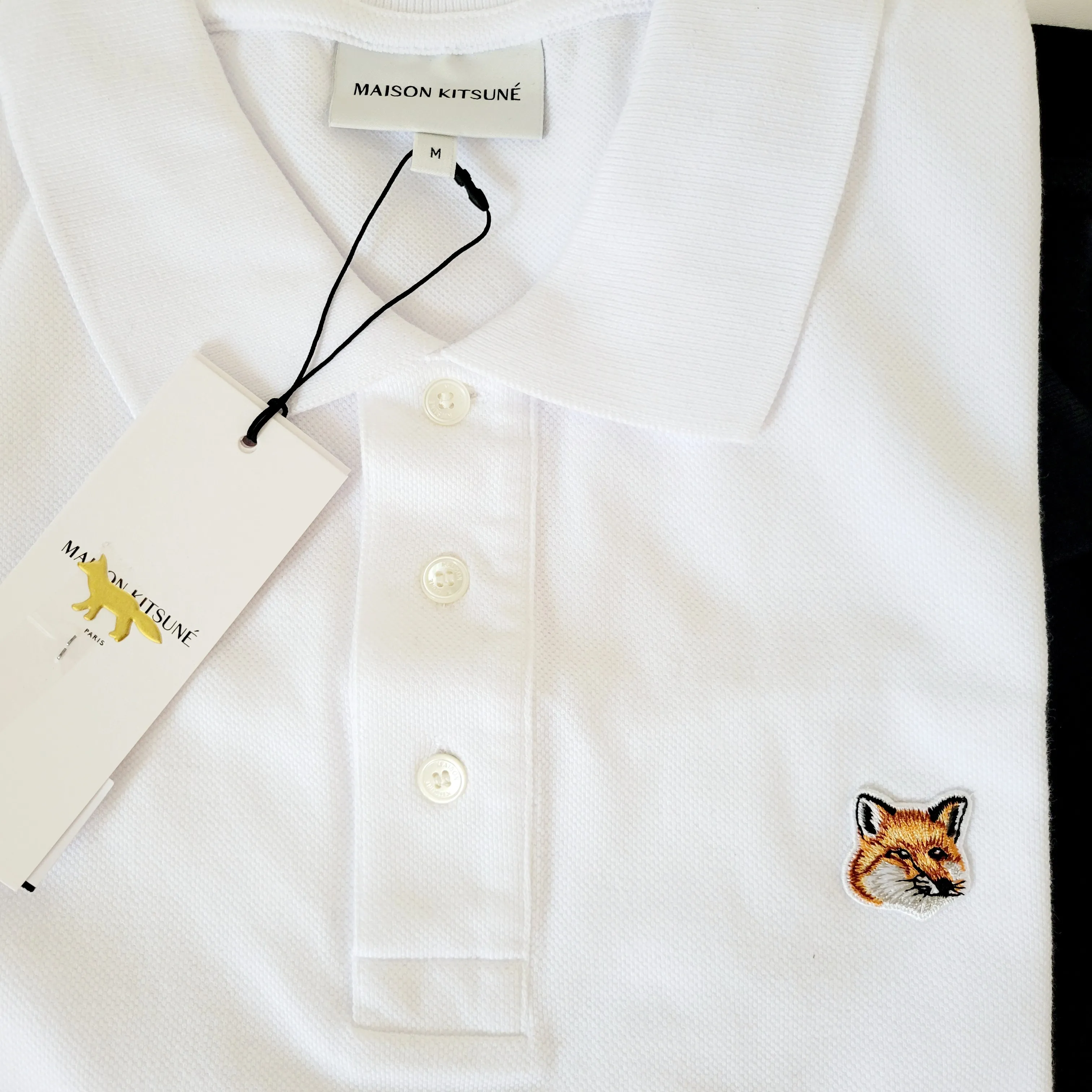 MAISON KITSUNE  |Unisex Plain Logo Designers Polos