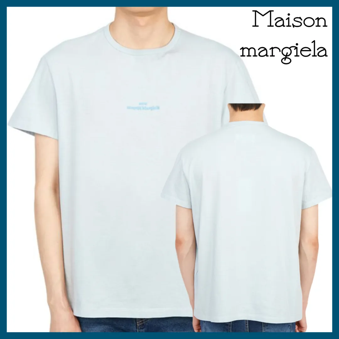 Maison Margiela  |Unisex Street Style Plain Cotton Short Sleeves Logo