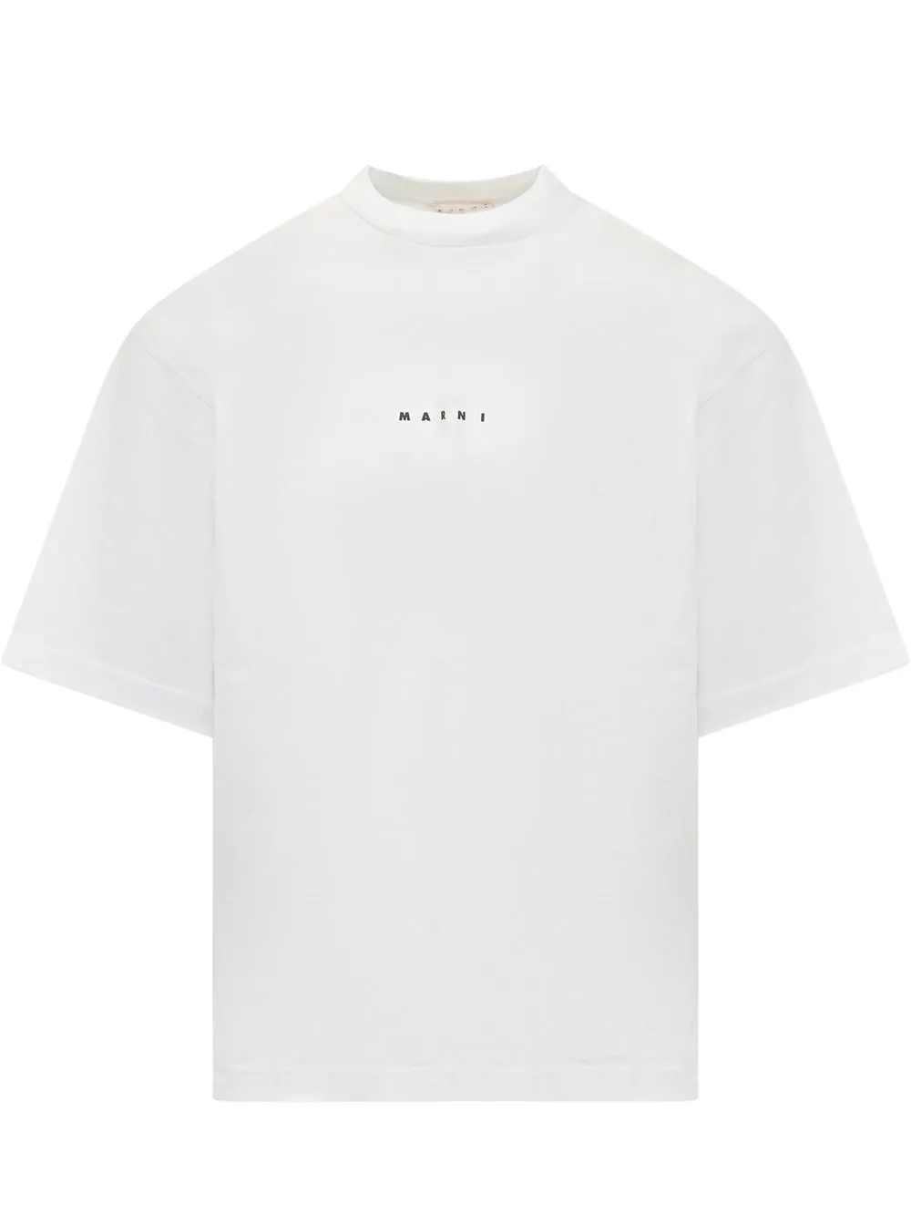 MARNI  |Crew Neck Street Style Plain Cotton Short Sleeves Logo