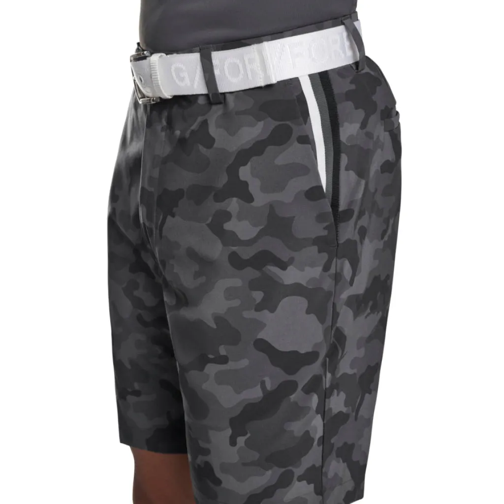 MAVERICK HYBRID SHORT CHARCOAL CAMO