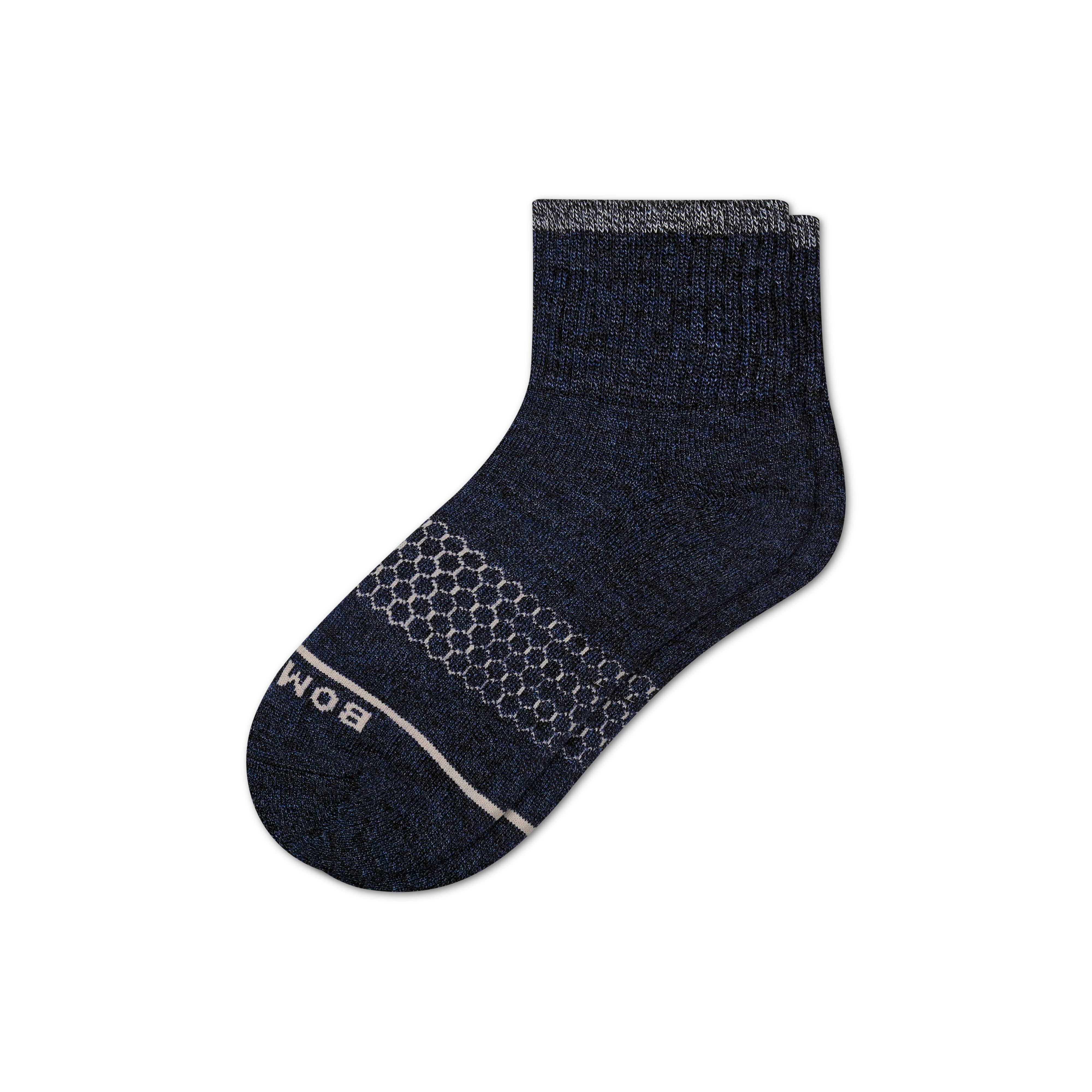 Men's Merino Wool Blend Quarter Sock