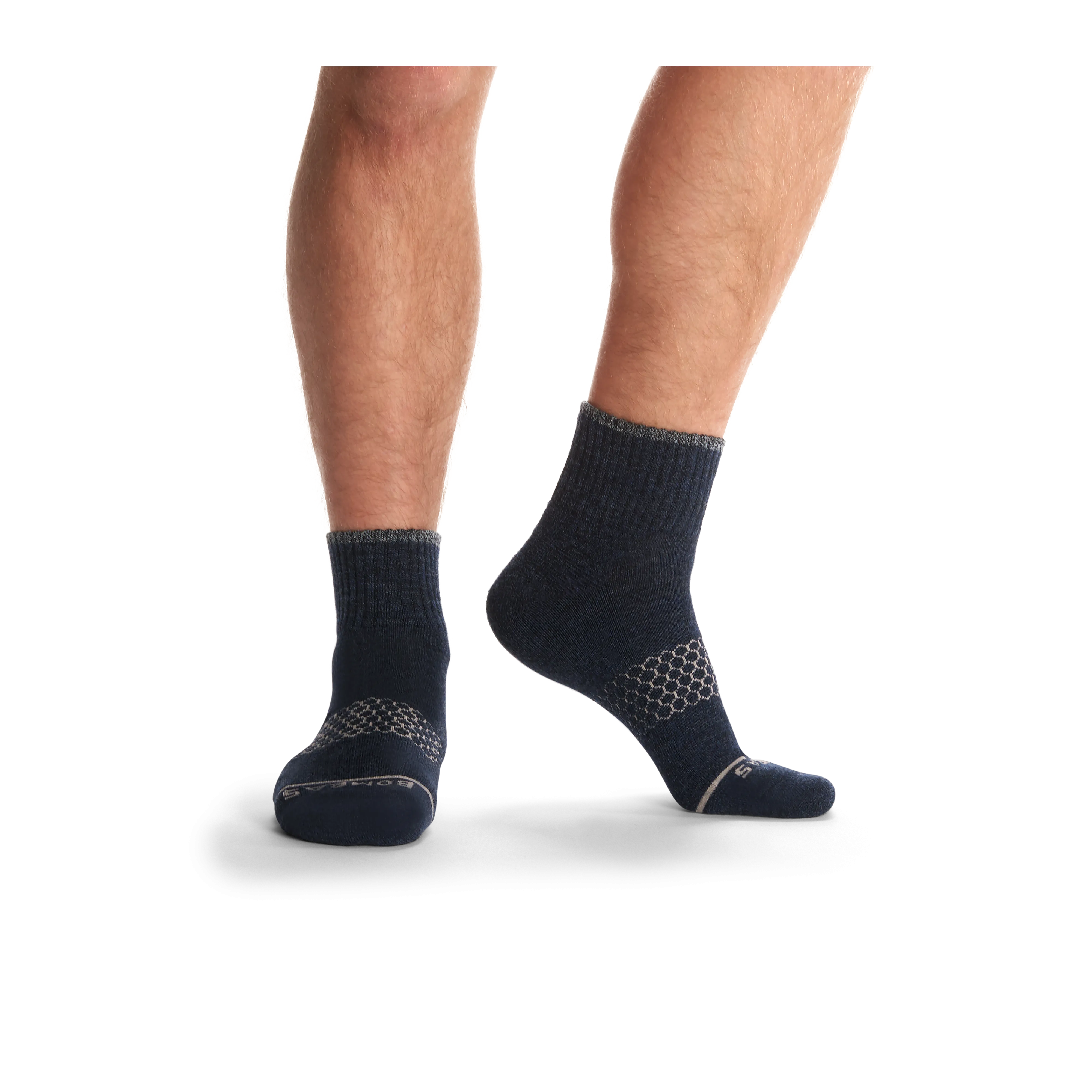 Men's Merino Wool Blend Quarter Sock