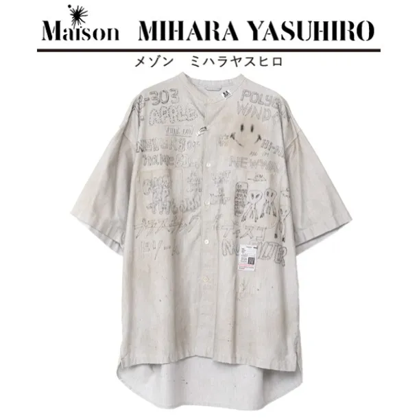 MIHARAYASUHIRO  |Unisex Street Style Cotton Shirts