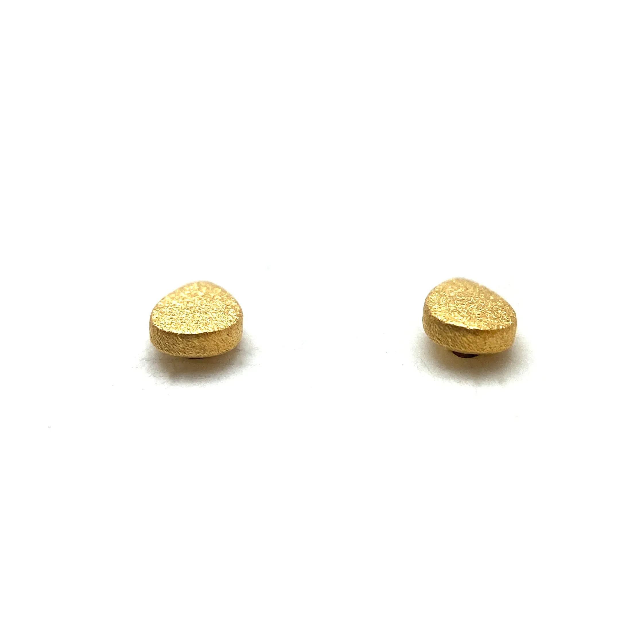 Mini Gold Teardrop Studs