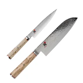 Miyabi 5000mcd Shotoh 13cm & Santoku 18cm 2pc Set