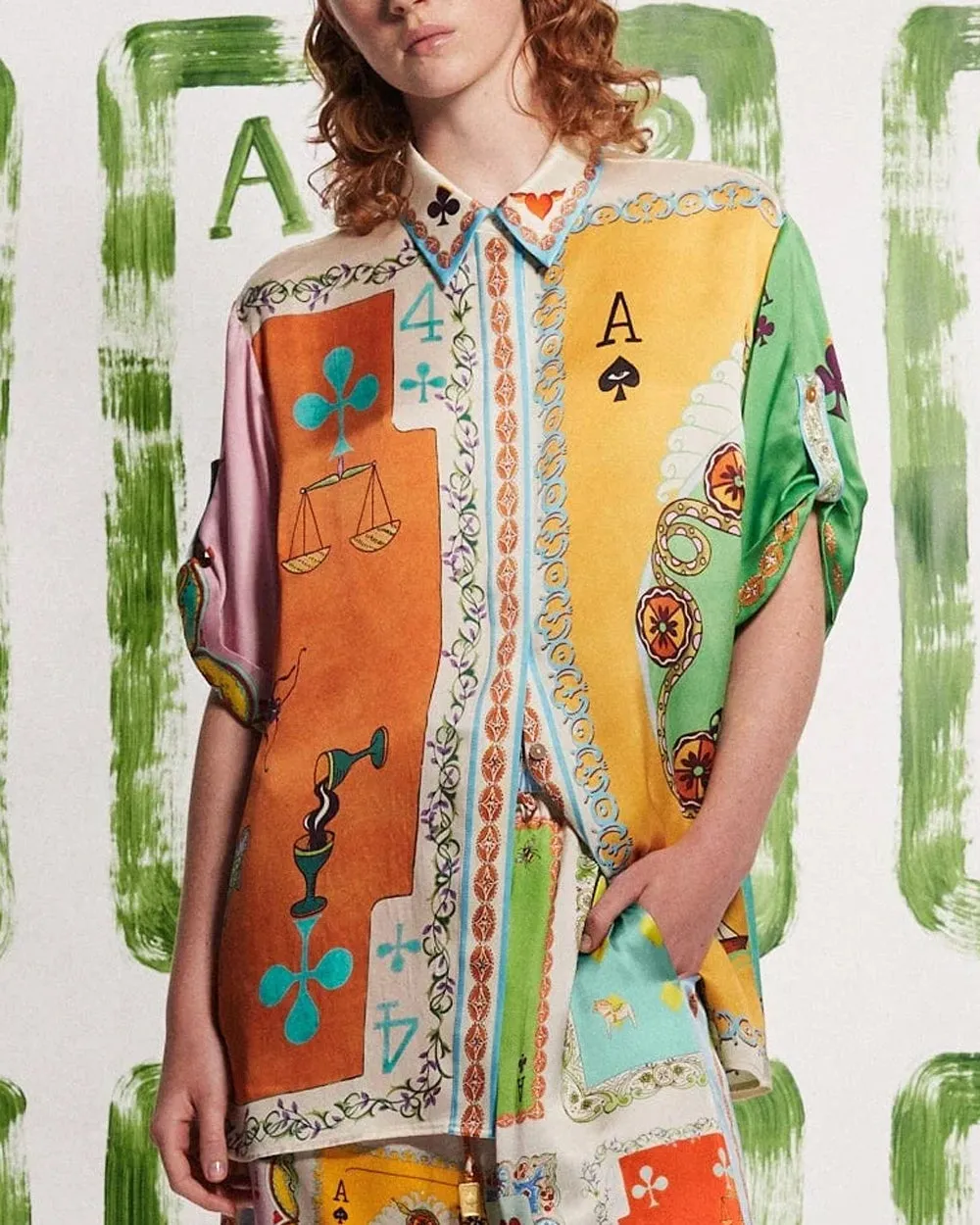 Multicolor Rummy Shirt