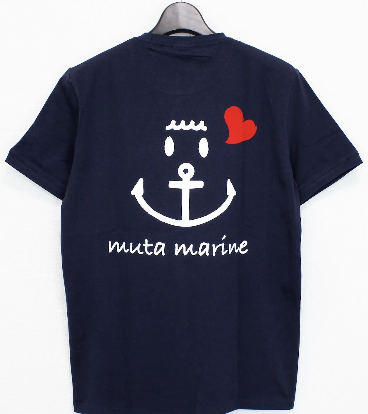 muta  |Crew Neck Unisex Street Style Cotton Short Sleeves Logo