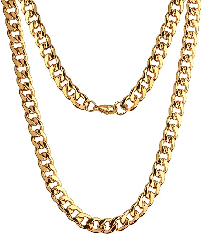 New Designing Hip Hop Stainless Steel Jewelry Long Chains Necklace