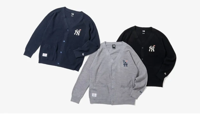 New Era  |Unisex Logo Cardigans