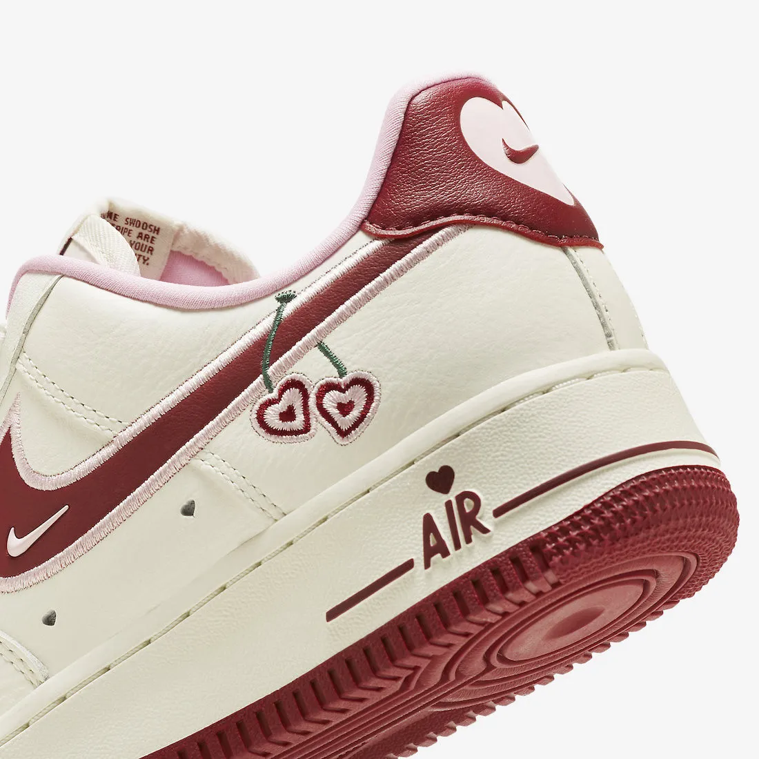 Nike Air Force 1 Low Valentine's Day White Red Pink FD4616-161