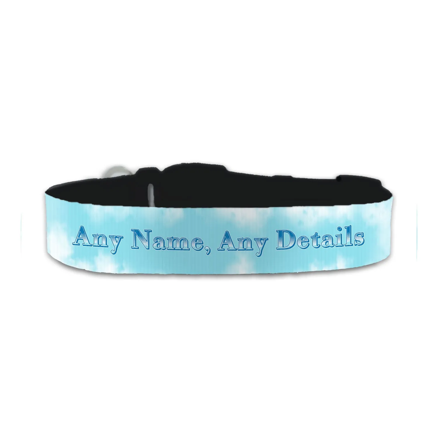 Personalised Small Dog Collar with Sky Background