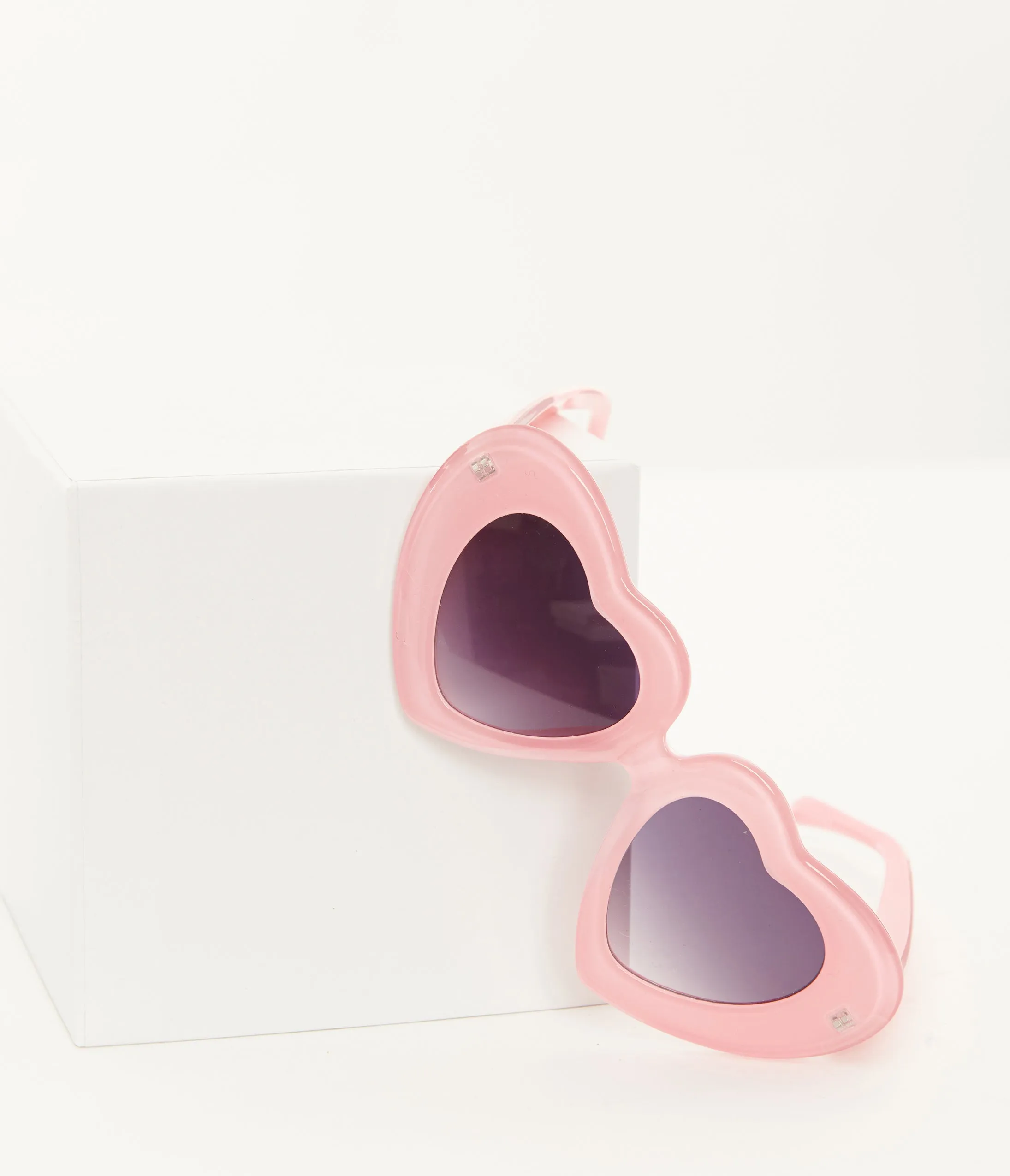 Pink Heart Sunglasses