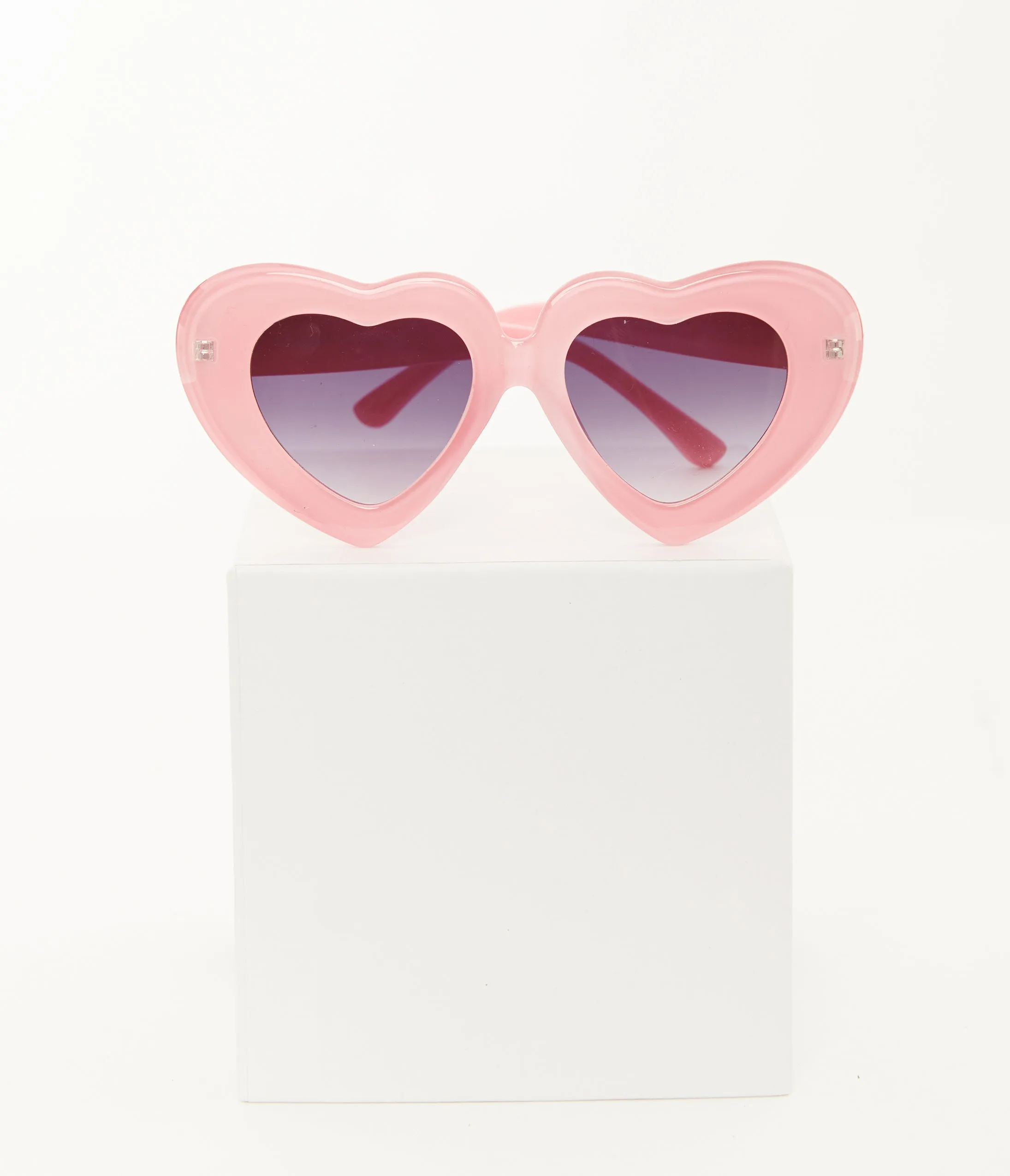 Pink Heart Sunglasses