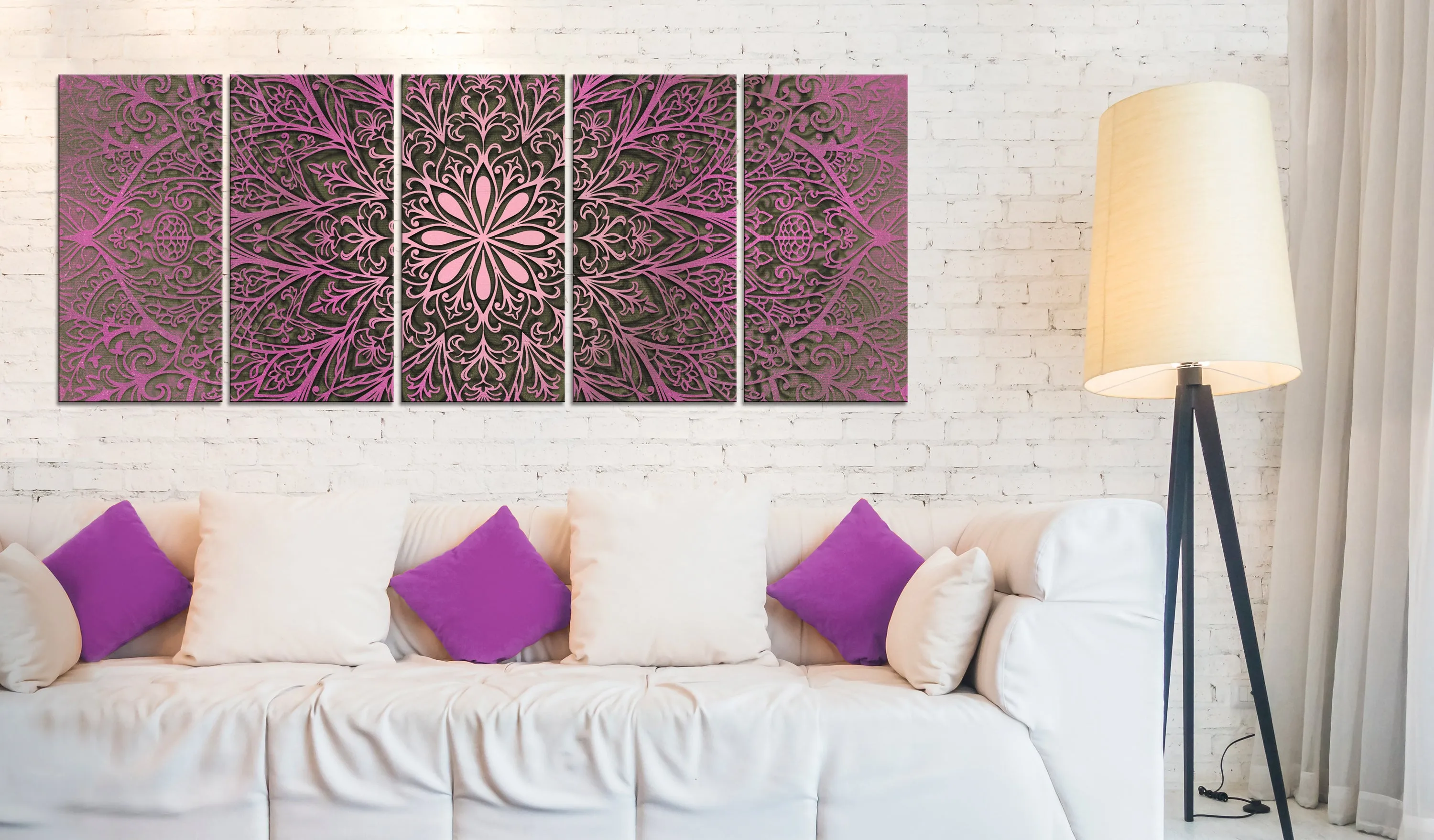 Quadro Pink Mandala