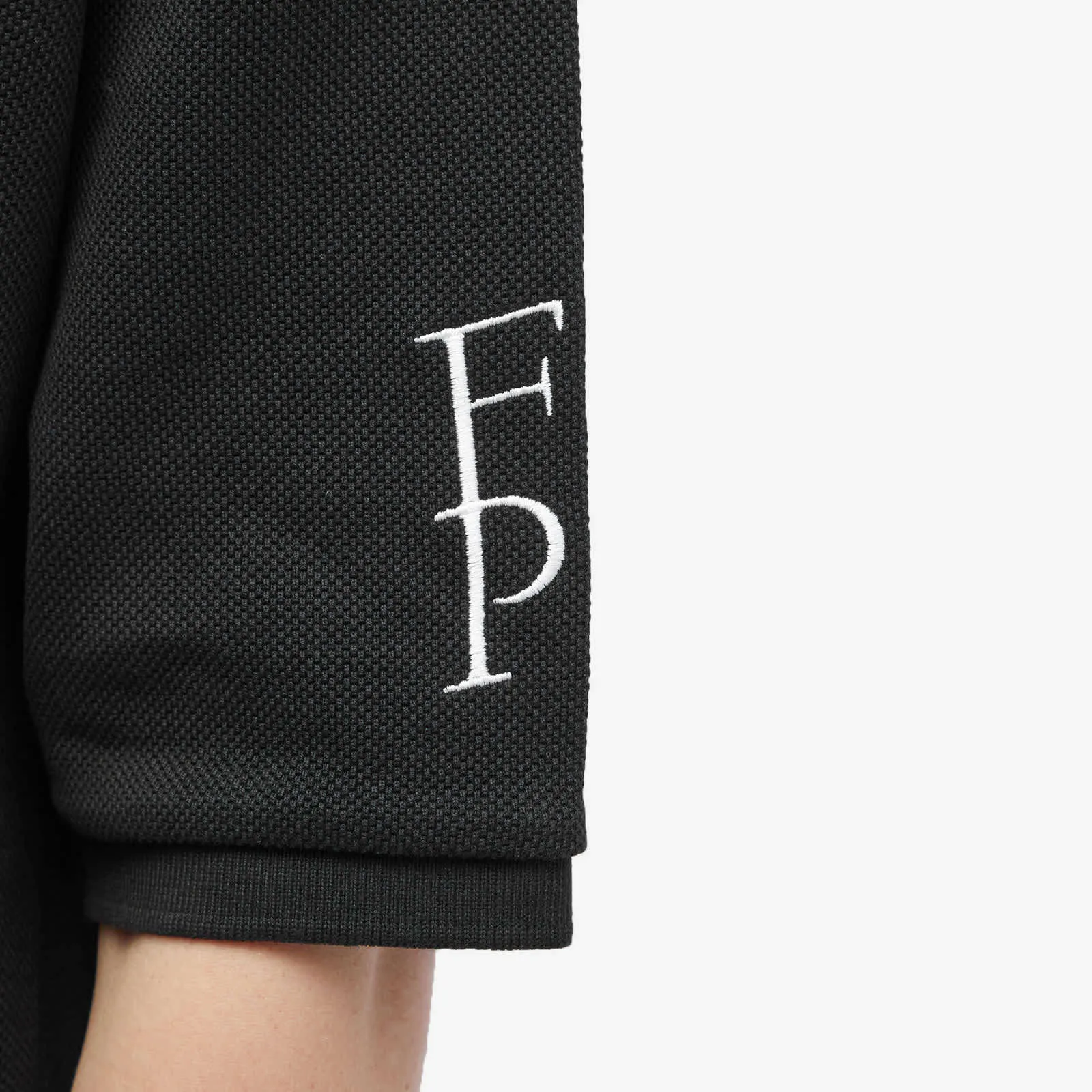 RAF SIMONS  |Unisex Collaboration Plain Cotton Logo Designers Polos