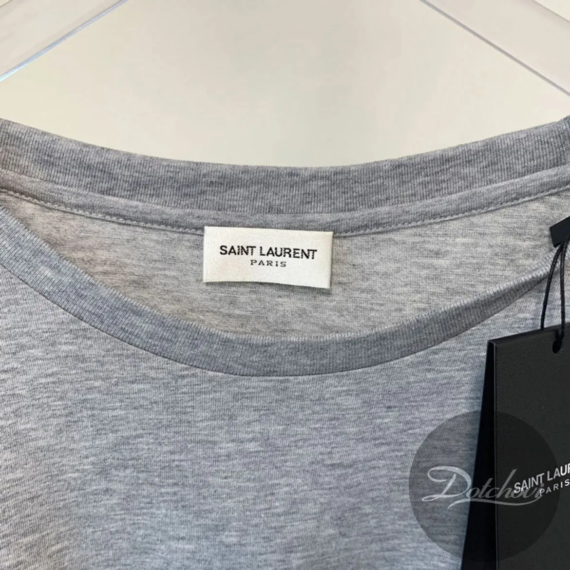 Saint Laurent  |Crew Neck Unisex Street Style U-Neck Plain Cotton