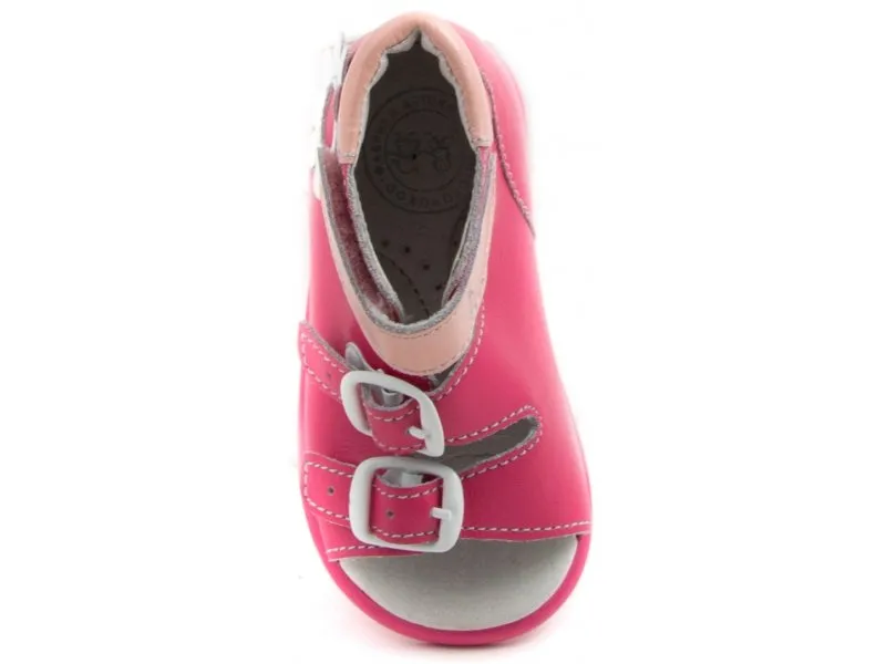 Sandals 15-104-9 First Step for Boys and Girls Genuine Leather - High Sole