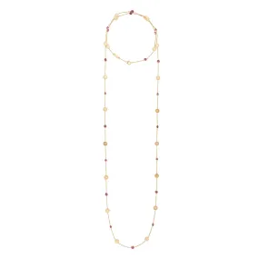 Signature Classic Necklace, Ruby, Long