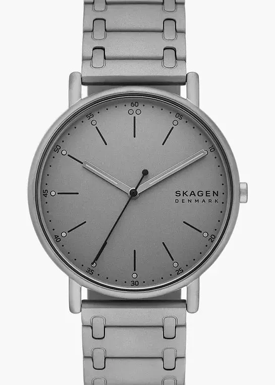 SKAGEN - SIGNATURE GREY DIAL MATT CHARCOAL GREY BRACELET