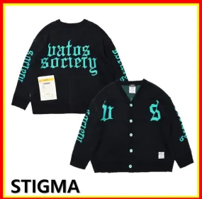 STIGMA  |Unisex Street Style Cardigans