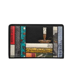 Succubus Bags Books Charles Dickens Bookworm Leather Zip Around Wallet Black