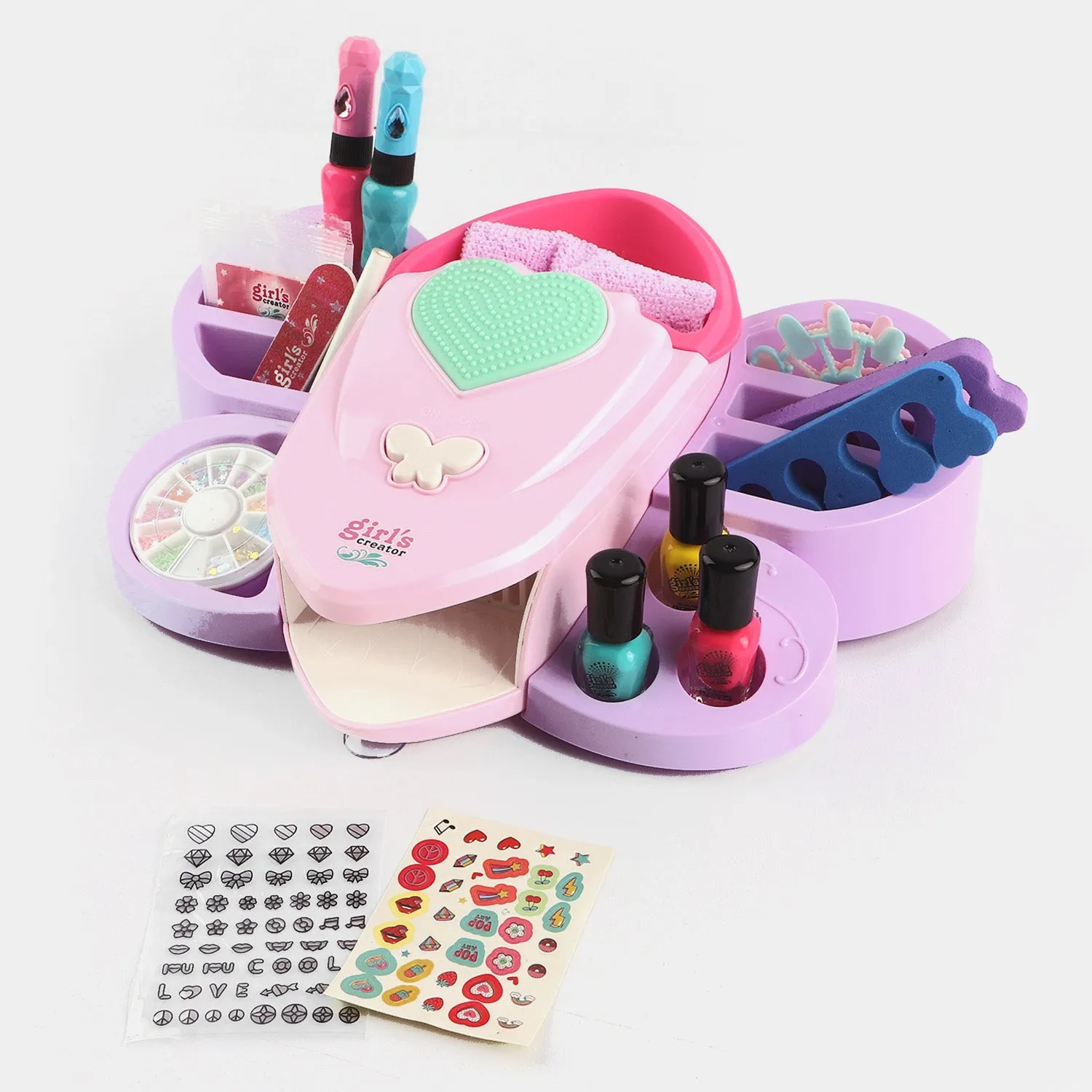 Super Spa Nail Art Kit For Girls