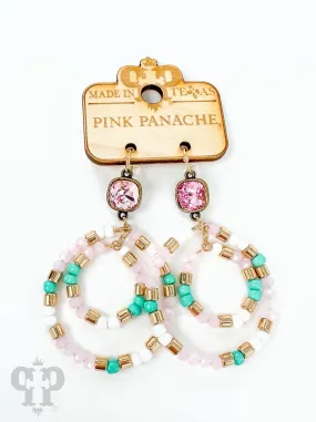 The Multi Life Earring - Pink Panache