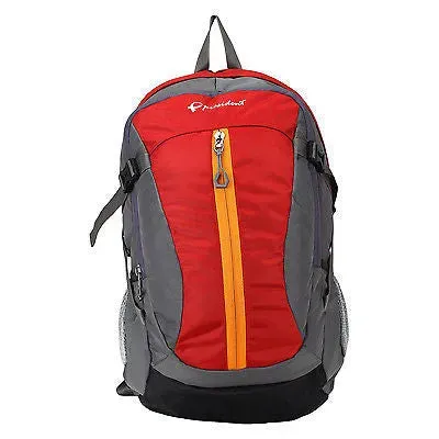 UNO Red Backpack / School Bag with Rain cover by President Bags